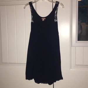 navy blue tank top